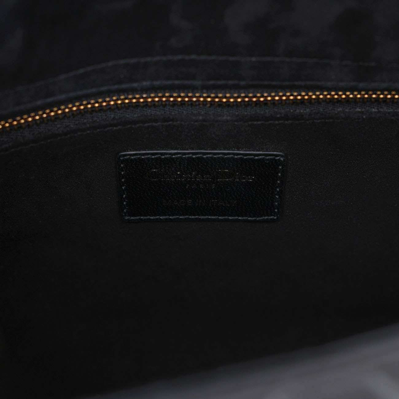 CHRISTIAN DIOR(USED)디올 레이디디올 미듐 블랙